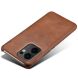 Защитный чехол Deexe Leather Back Cover для OPPO Reno 13 F/FS 5G - Brown (377914Z). Фото 2 из 5