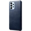 Защитный чехол Deexe Leather Back Cover для Samsung Galaxy A23 (A235) - Blue (297522L)