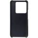 Захисний чохол Deexe Leather Back Cover для Xiaomi 14 - Black (342226B). Фото 3 з 4