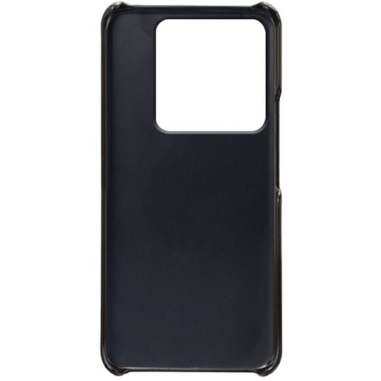 Захисний чохол Deexe Leather Back Cover для Xiaomi 14 - Black: фото 3 з 4