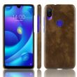 Защитный чехол Deexe Leather Back Cover для Xiaomi Redmi 7 - Coffee (226313C)