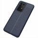 Защитный чехол Deexe Leather Cover для Huawei P40 Pro - Blue (256700L). Фото 2 из 11
