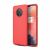 Защитный чехол Deexe Leather Cover для OnePlus 7T - Red: фото 1 из 9