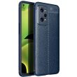 Захисний чохол Deexe Leather Cover для Realme GT2 Pro - Blue (321201L)