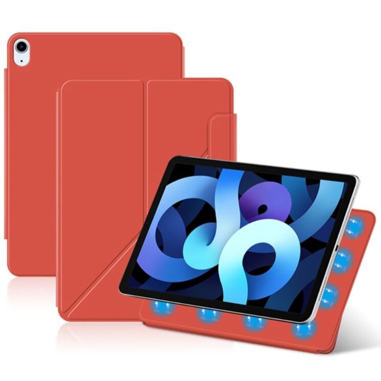 Защитный чехол Deexe Magnetic Case для Apple iPad Air 13 M3/M2 (2025/2024) / iPad Pro 12.9 (2020/2021/2022) - Red: фото 1 из 7