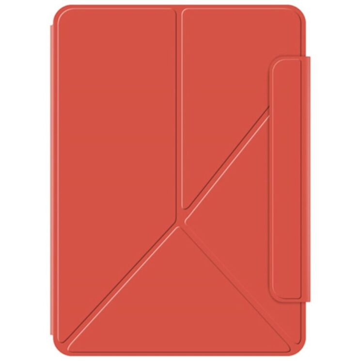Защитный чехол Deexe Magnetic Case для Apple iPad Air 13 M3/M2 (2025/2024) / iPad Pro 12.9 (2020/2021/2022) - Red: фото 6 из 7