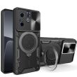 Защитный чехол Deexe Magnetic Space для Infinix Hot 40i / Smart 8 - Black (345026B)