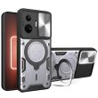 Защитный чехол Deexe Magnetic Space для Realme GT3 / GT Neo 5 - Silver (334517S)