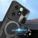 Защитный чехол Deexe Magnetic Space для TECNO Spark Go 2024 / Spark 20 / 20C - Black (343026B). Фото 5 из 10