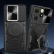 Защитный чехол Deexe Magnetic Space для TECNO Spark Go 2024 / Spark 20 / 20C - Black (343026B). Фото 2 из 10