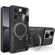 Защитный чехол Deexe Magnetic Space для TECNO Spark Go 2024 / Spark 20 / 20C - Black (343026B). Фото 1 из 10