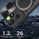 Защитный чехол Deexe Magnetic Space для TECNO Spark Go 2024 / Spark 20 / 20C - Black (343026B). Фото 3 из 10