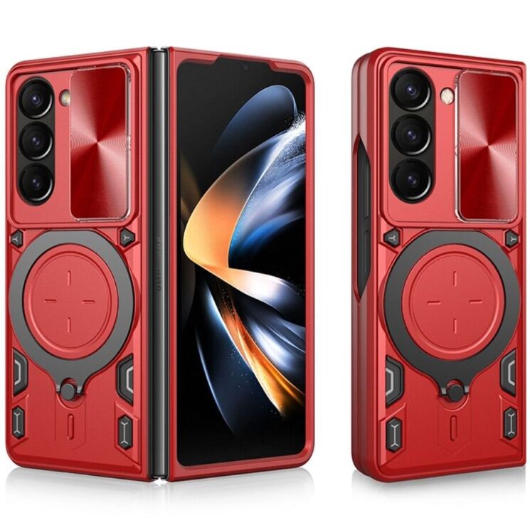 Захисний чохол Deexe Magnetic Space (FF) для Samsung Galaxy Fold 5 - Red: фото 1 з 7