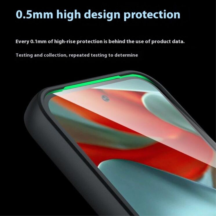 Защитный чехол Deexe Matte Skin для Google Pixel 9a - Transparent / Black: фото 4 из 9