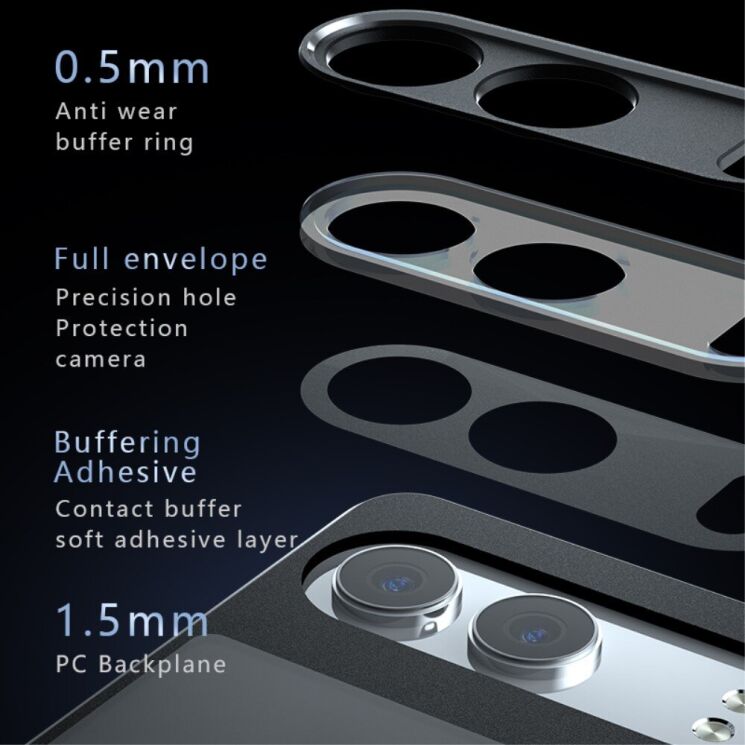 Защитный чехол Deexe Matte Skin для OnePlus Nord 4 - Black: фото 10 из 12