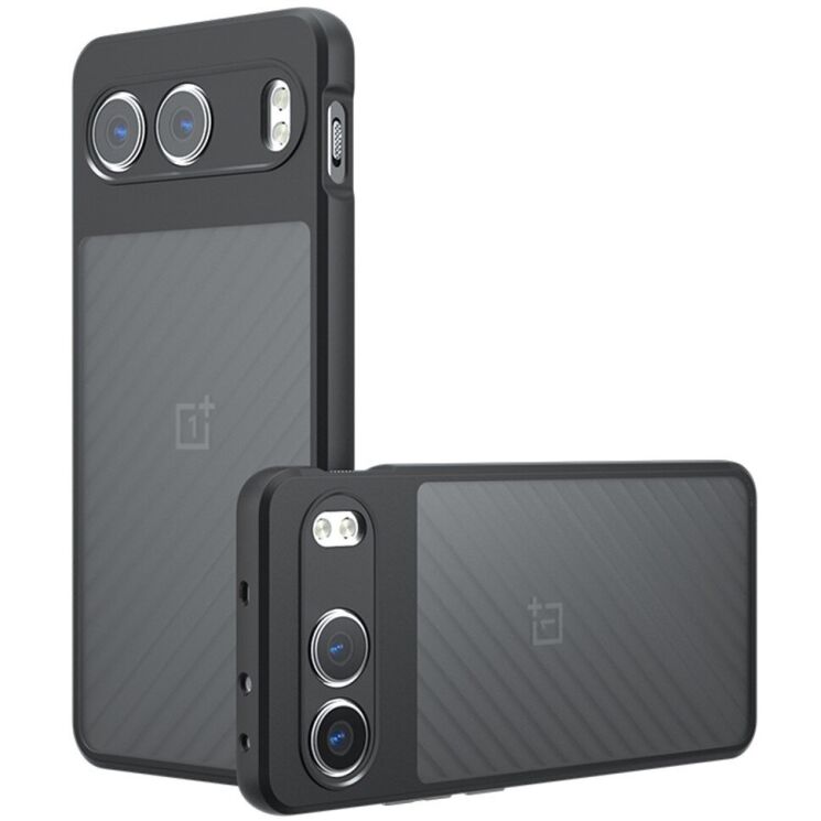 Защитный чехол Deexe Matte Skin для OnePlus Nord 4 - Black: фото 1 из 12