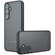Захисний чохол Deexe Matte Skin для Samsung Galaxy S24 (S921) - Transparent Black (347159H)