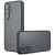Захисний чохол Deexe Matte Skin для Samsung Galaxy S24 (S921) - Transparent Black: фото 1 з 9