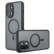 Защитный чехол Deexe Matte Skin with MagSafe для OnePlus 15R / Ace 6 / Ace 6T - Black (408042B)