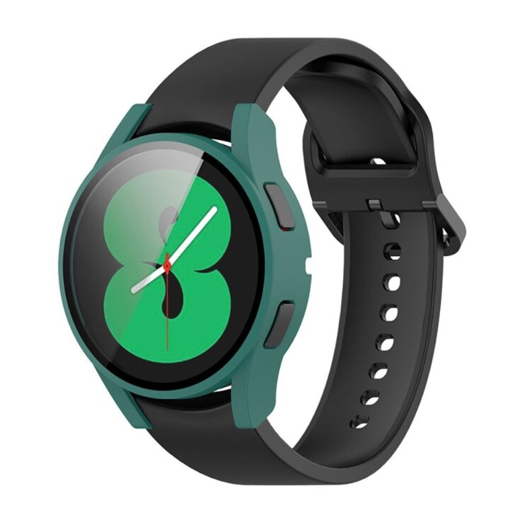 Защитный чехол Deexe Protective Frame для Samsung Galaxy Watch 4 (40mm) - Green: фото 4 из 7
