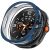 Захисний чохол Deexe Protective Frame для Samsung Galaxy Watch Ultra 2 - Blue: фото 1 з 3