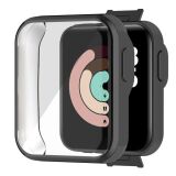 Защитный чехол Deexe Protective Frame для Xiaomi Mi Watch Lite - Black: фото 1 из 8