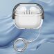 Захисний чохол Deexe Pure Stand для Samsung Galaxy Buds 3 / Buds 3 Pro - Transparent / Black (360921CB). Фото 1 з 5