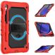 Защитный чехол Deexe Shockproof Case для Samsung Galaxy Tab S9 FE (X510/516) / Tab S10 FE (X520/526) - Black / Red (338917BR). Фото 3 из 10