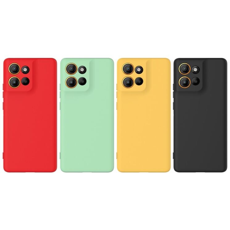 Защитный чехол Deexe Silicone Case для Motorola Moto G15 Power - Black: фото 9 из 9