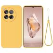 Защитный чехол Deexe Silicone Case для OnePlus 12R / Ace 3 - Yellow (346602Y)