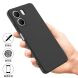 Защитный чехол Deexe Silicone Case для OPPO A5x - Black (385708B). Фото 3 из 9