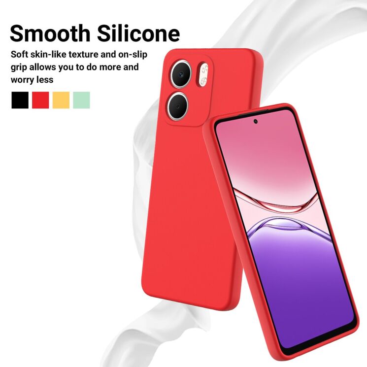 Защитный чехол Deexe Silicone Case для OPPO A5x - Black: фото 4 из 9