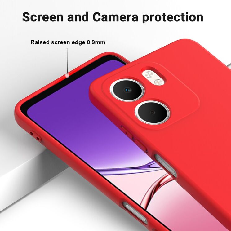 Защитный чехол Deexe Silicone Case для OPPO A5x - Black: фото 5 из 9
