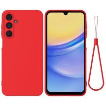 Защитный чехол Deexe Silicone Case для Samsung Galaxy A16 (A165) - Red: фото 1 из 8