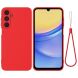 Защитный чехол Deexe Silicone Case для Samsung Galaxy A16 (A165) - Red (365216R). Фото 1 из 8