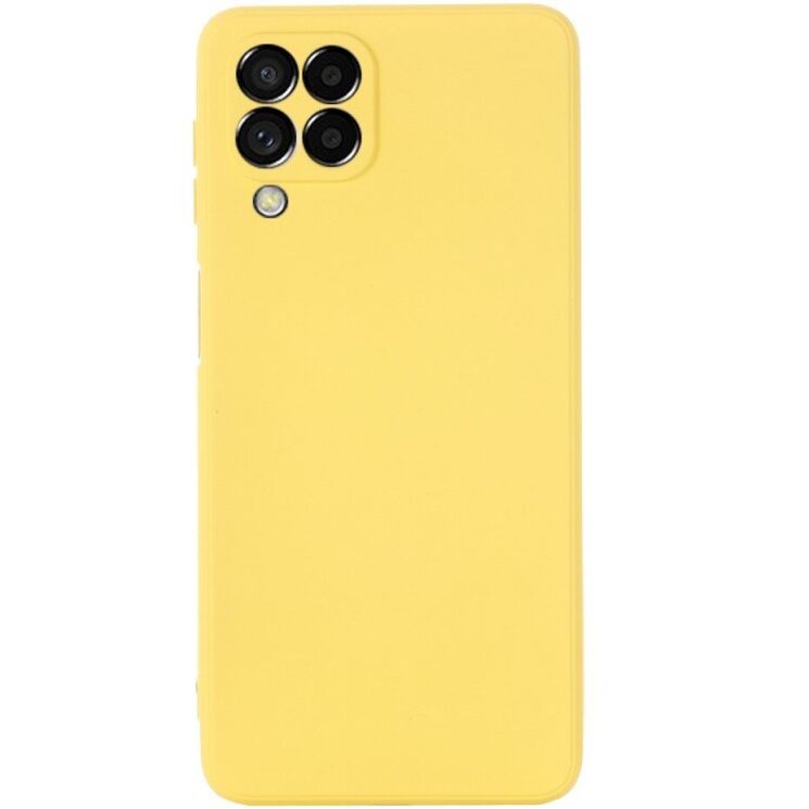 Защитный чехол Deexe Silicone Case для Samsung Galaxy M53 (M536) - Yellow: фото 3 из 10
