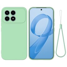 Захисний чохол Deexe Silicone Case для Xiaomi Poco F8 Pro - Green: фото 1 з 7
