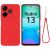 Защитный чехол Deexe Silicone Case для Xiaomi Redmi 13 - Red: фото 1 из 7