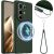 Захисний чохол Deexe Silicone Case with MagSafe для Infinix Note 50 Pro Plus - Dark Green: фото 1 з 8