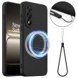 Защитный чехол Deexe Silicone Case with MagSafe для OnePlus Nord 5 / Ace 5 Ultra - Black (387515B)