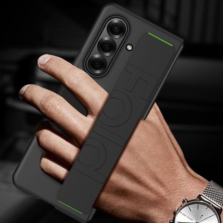 Захисний чохол Deexe Silicone Grip для Samsung Galaxy Fold 7 - Purple: фото 7 з 7