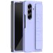 Захисний чохол Deexe Silicone Grip для Samsung Galaxy Fold 7 - Purple (383810V). Фото 1 з 7