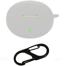 Защитный чехол Deexe Silicone Sleeve для OPPO Enco Air 4 - Grey: фото 1 из 8