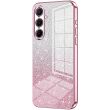 Захисний чохол Deexe Sparkles Cover для Samsung Galaxy A56 (A566) - Pink (372125P)