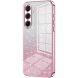 Захисний чохол Deexe Sparkles Cover для Samsung Galaxy A56 (A566) - Pink (372125P). Фото 1 з 7