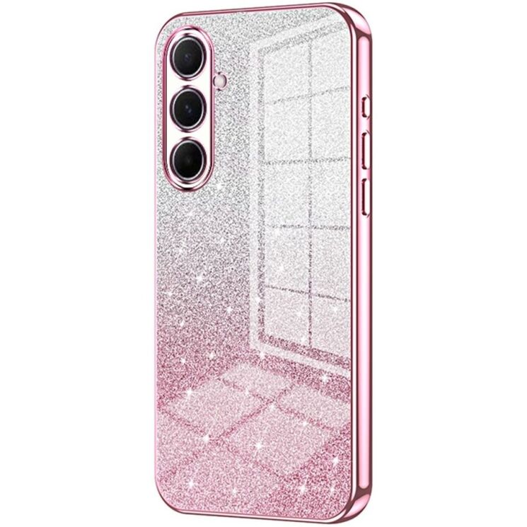 Захисний чохол Deexe Sparkles Cover для Samsung Galaxy A56 (A566) - Pink: фото 1 з 7