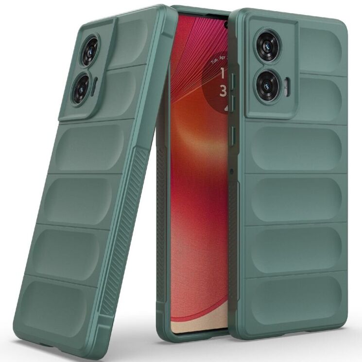 Защитный чехол Deexe Terra Case для Motorola Edge 50 Fusion - Green: фото 2 из 8