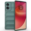 Силиконовый (TPU) чехол Deexe Terra Case для Motorola Edge 50 Fusion - Green (354221G)