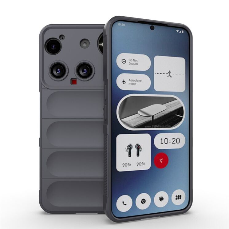 Защитный чехол Deexe Terra Case для Nothing Phone (3) - Dark Grey: фото 1 из 3