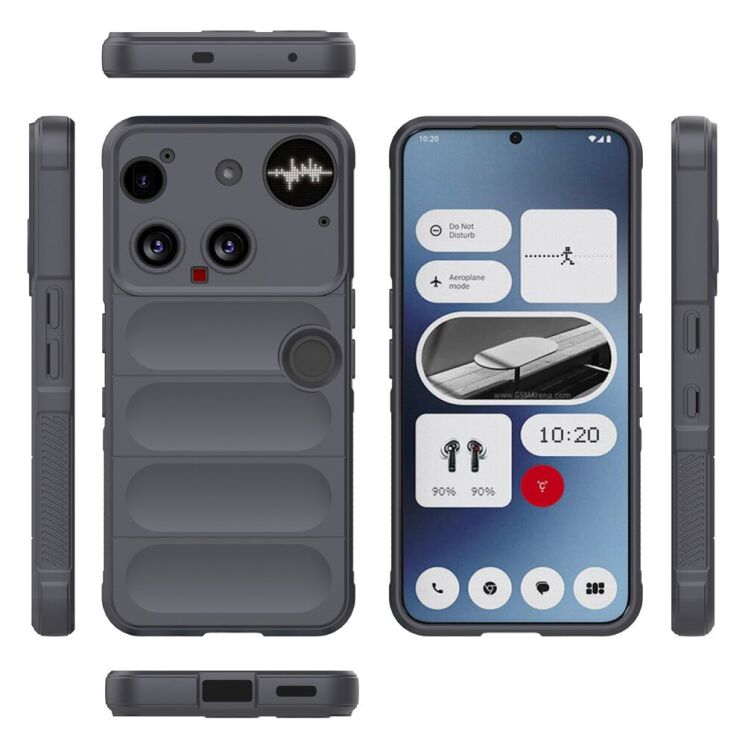 Защитный чехол Deexe Terra Case для Nothing Phone (3) - Dark Grey: фото 2 из 3
